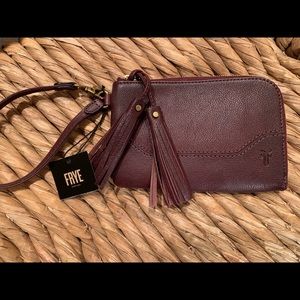 Frye Paige Wristlet - NEW with tags - Wine